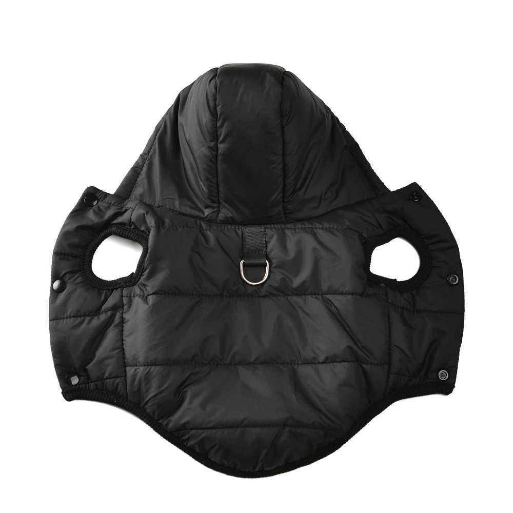 Winter Pet Jacket Warm Thicken Fleece Puppy Clothes Hooded Waterproof Coat For Small Dogs Cats French Bulldog Chihuahua OverallsW251017