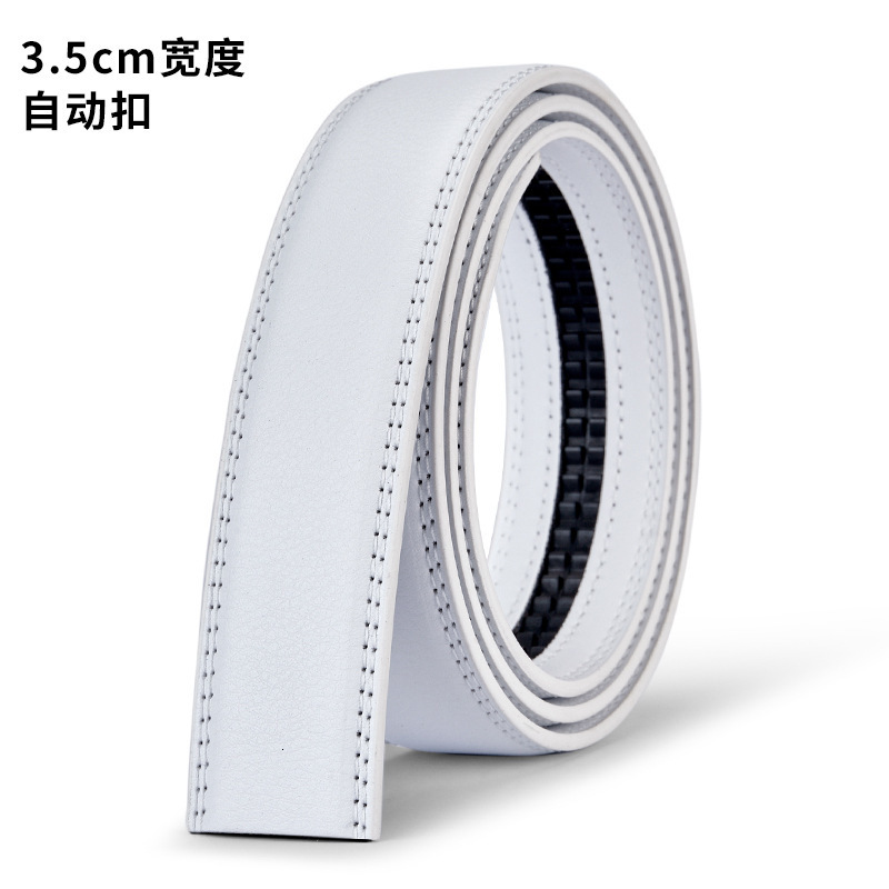 Large Size Belt No Buckle for Automatic Buckle Genuine Leather Belts Without Buckle for Men Women High Quality Male Jeans Belt 250115