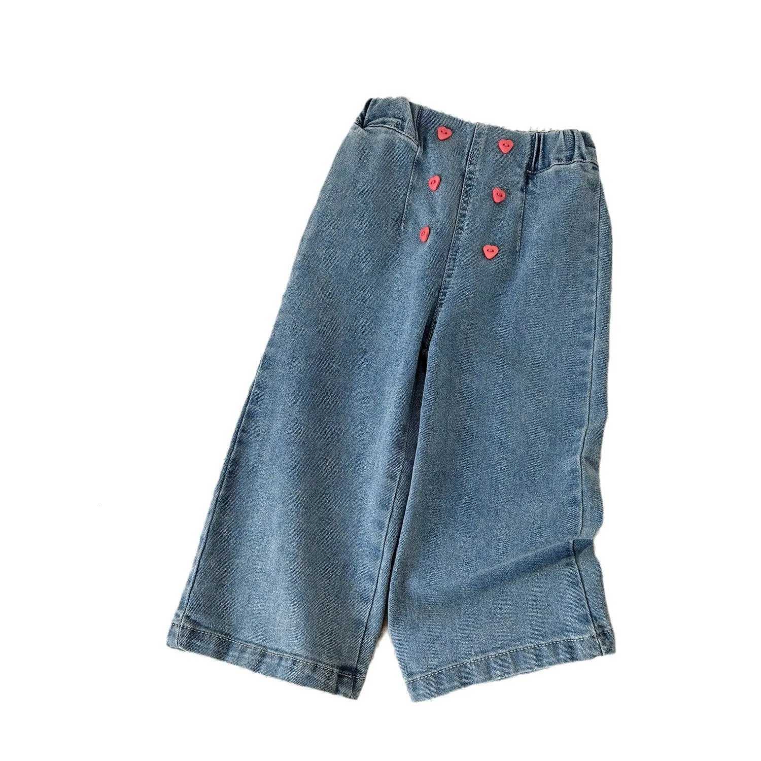 Girls Jeans Spring Autumn 2025 Children Fashion Denim Pants For Baby Girl Clothing Casual Trousers Kids Long Leggings Outfits 7YT251017
