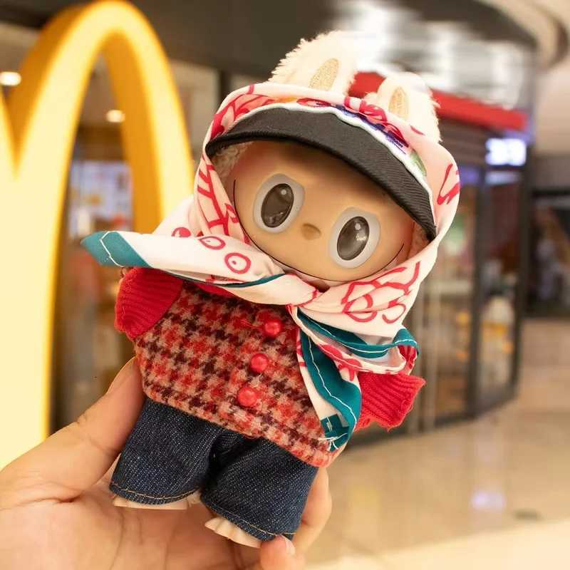 For Labubu Diy Doll Clothes And Accessories 11 Scale Collectible Toys For V1 V2 V3 Wacky Mart Series 17cm GdLimited EditionT251018