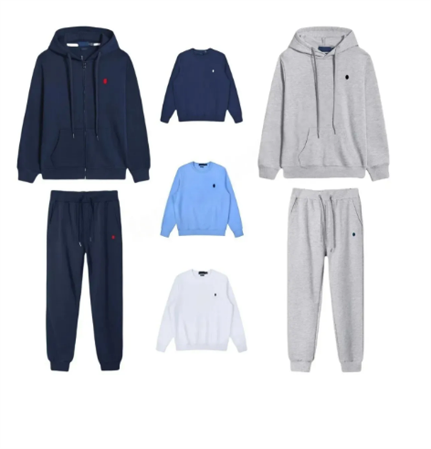 Mens Polos Sweaters Designer Hoodie Casual Small Horser Pull Half Zip Knitwear Classic Casual Top Autumn Jacket Winter Long Sleeve Pullover Women Hoodie Size M-2XL