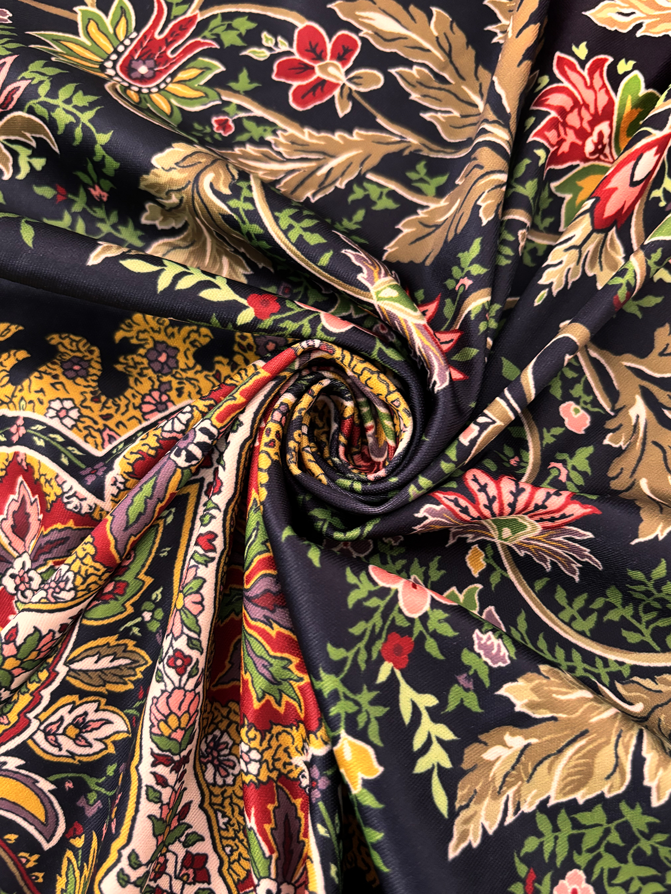 Women's Autumn Winter Ethnic Print Open-Front Cardigan - Versatile Vacation & Office Casual Coat-CF56270