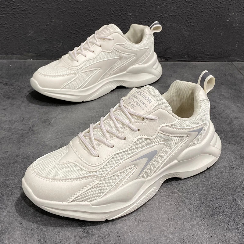 Fashion Breathable Running Sneakers Mesh Men Casual Shoes Comfortable Men Sports Shoes Lightweight Soft Antislip Walking Shoes 251013