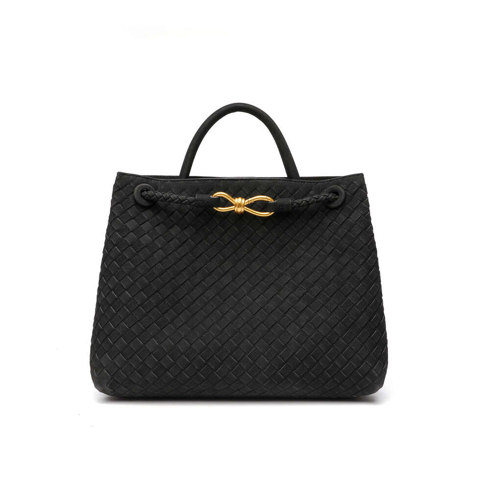 Autumn and Winter New High-Grade Frosted Hand-Woven Shoulder Crossbody Bag Commuting fashion All-Match Handbag
