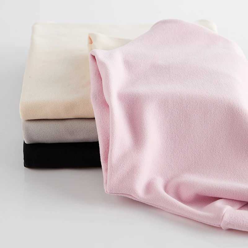 New Warm DoubleSided Brushed Autumn Clothing for Women Thin Velvet Seamless Thermal Intimates FleeceLined and Thickeneded Womens Autumn Clothing T2510