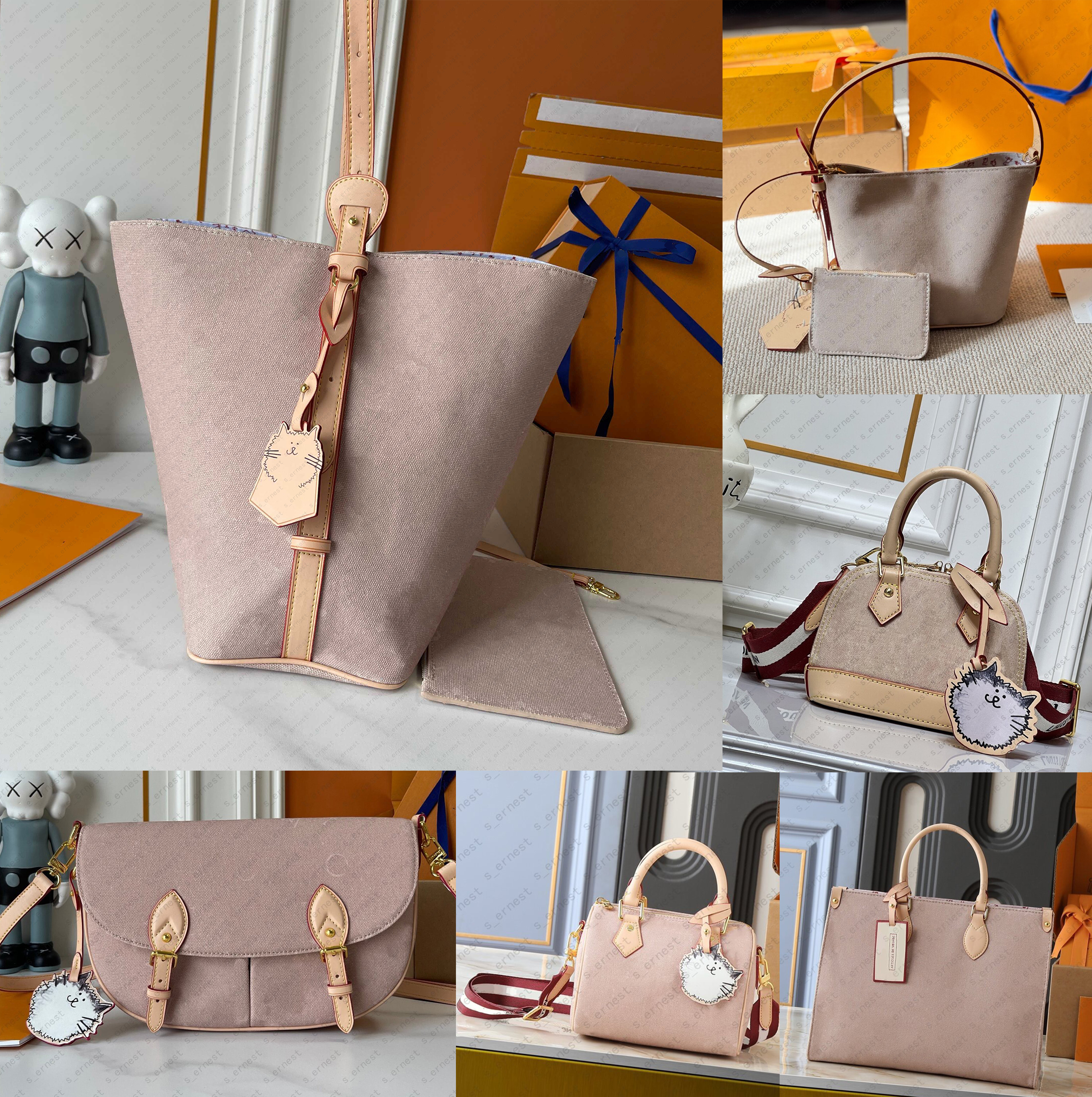 Designer bag Grace Coddington handbag Women Hobo Shoulder Bag leather classic Mini Chain Purses Luxury cat tote crossbody Bags