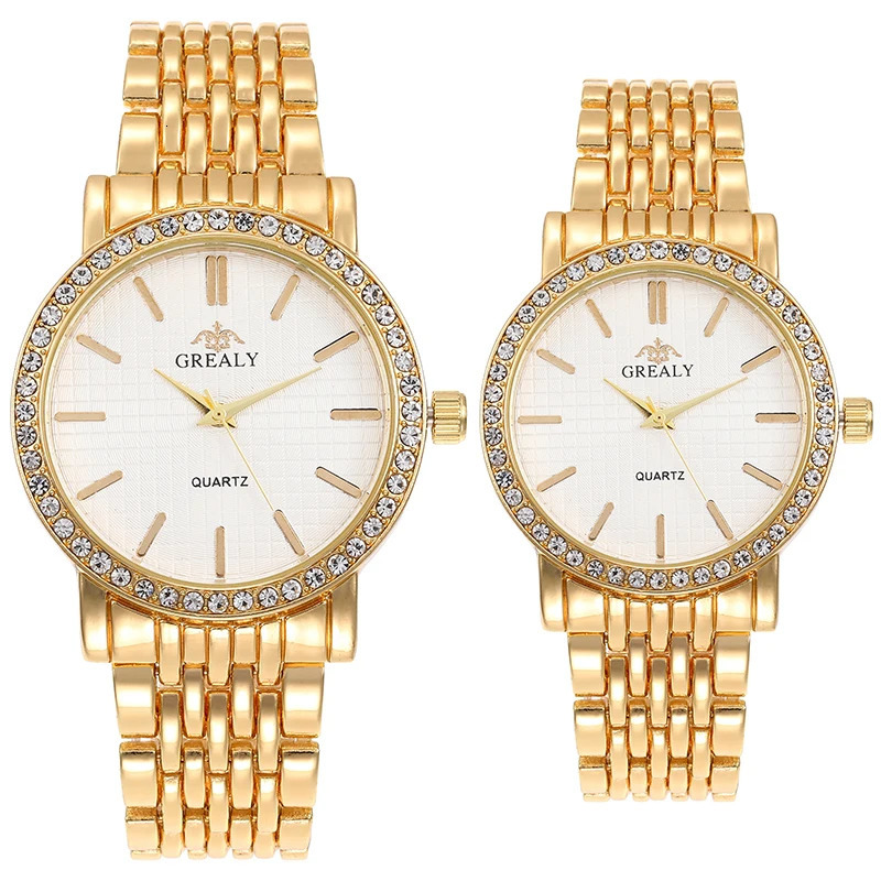 Fashionable DiamondEncrusted Bracelet Watch with Roman Numerals Casual Steel Band Watch for Men Couples Quartz Gift Womens Watch 251017