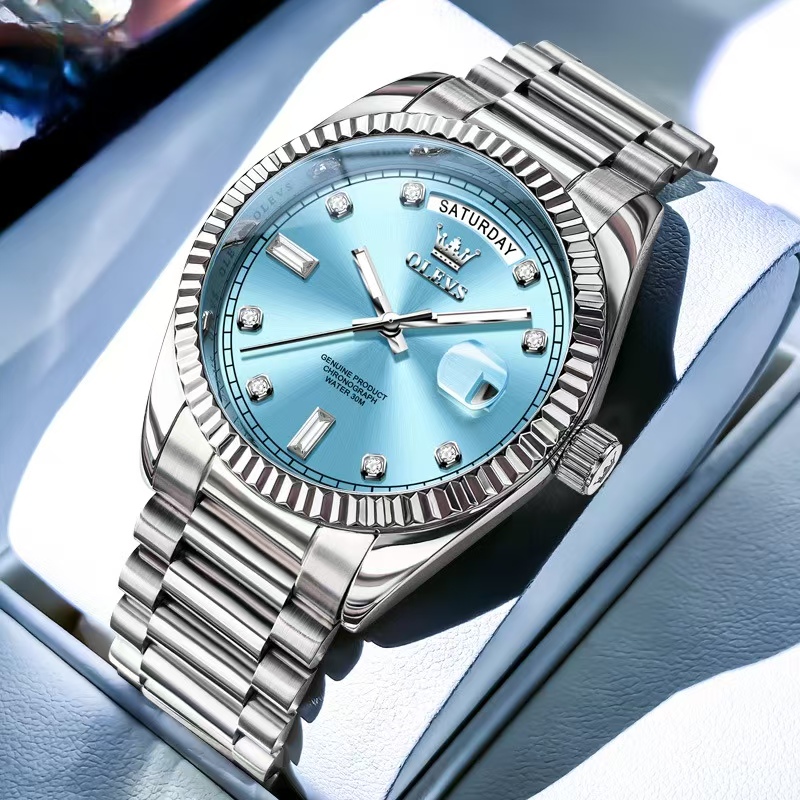 Designer table Men's Automatic Watch with Ceramic Bezel, SapphireCrystal Lens, Luminous Hands, and Self-Winding