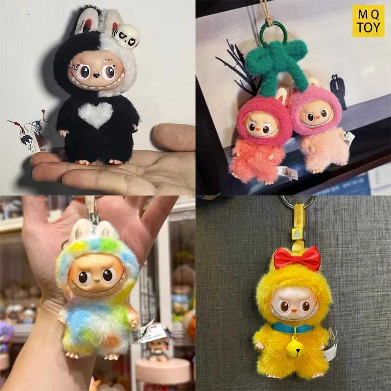 For Labubu 40 Vinyl Doll Clothes Custom 10cm Devil Fur Colored Outfits For Dolls Toys Halloween Costume ClothesT251018