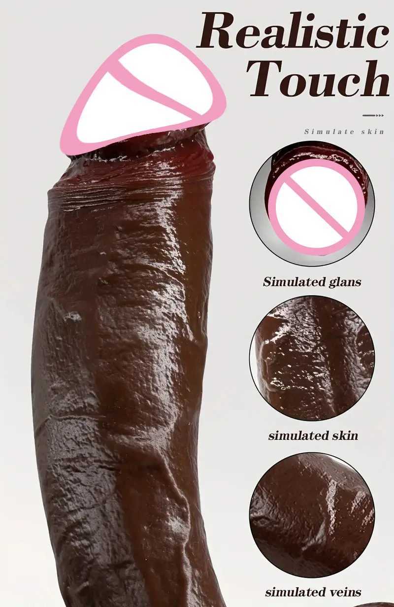 Super Long Skin Dildo Sex doll Realistic SexToy For Women Gay Masturbator Makeup Penetration Anal Strapon Dick Adults Sex ToyL251017