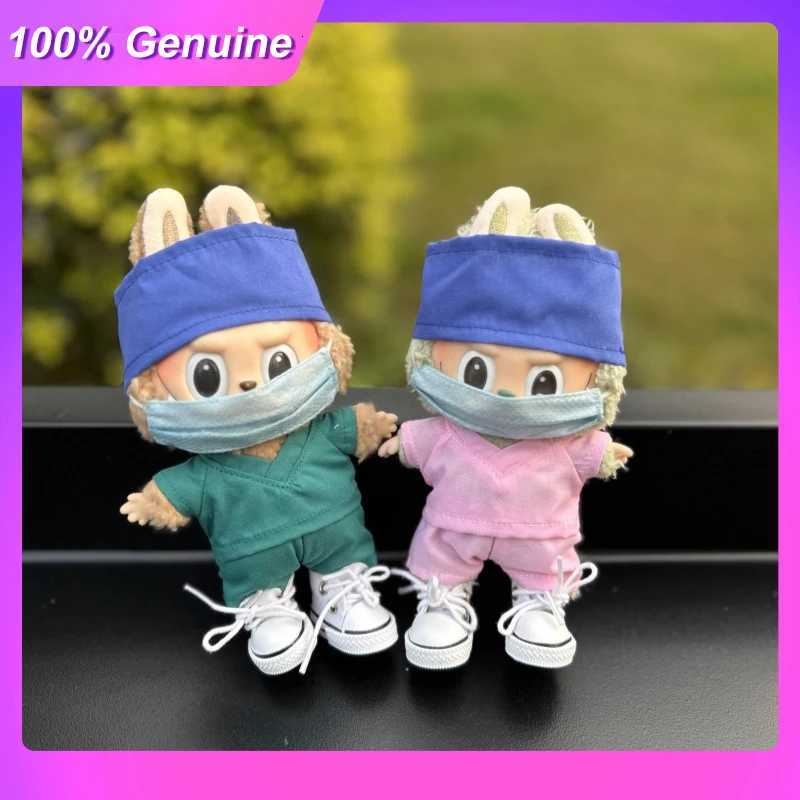 Suitable For 17cm Labubu Doctor Clothes V1V2V3 Generation Doll Accessories Nurse Clothes Suit Cute RolePlaying Clothing ToysT251018