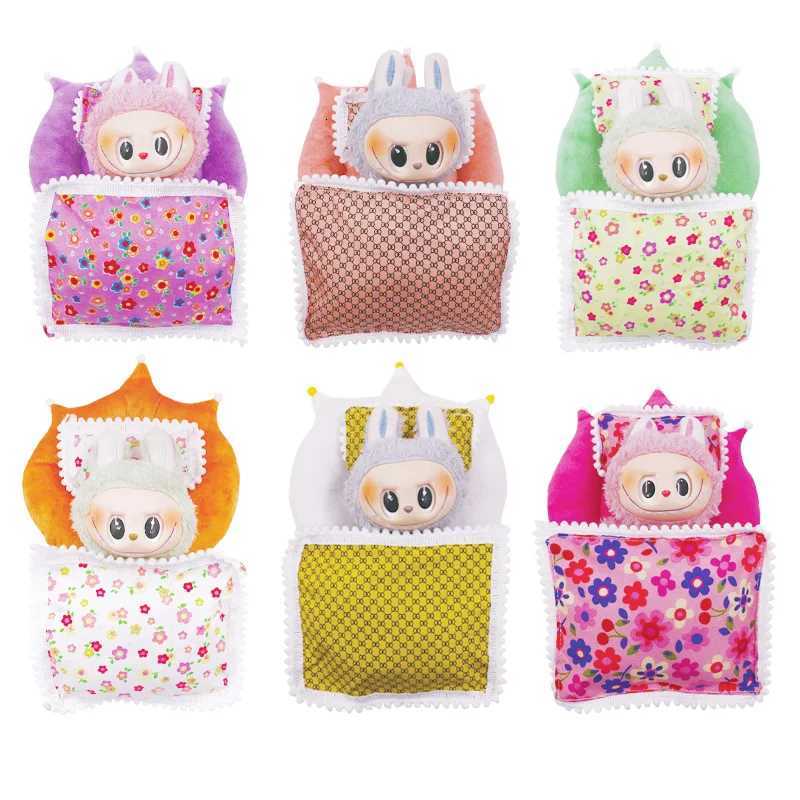 1517CM Labubu Accessories Sleeping Bag Bed Cute Comfortable Floral Print Sleep Tool Indie PopLabubu Accessories Beautiful ToysT251018
