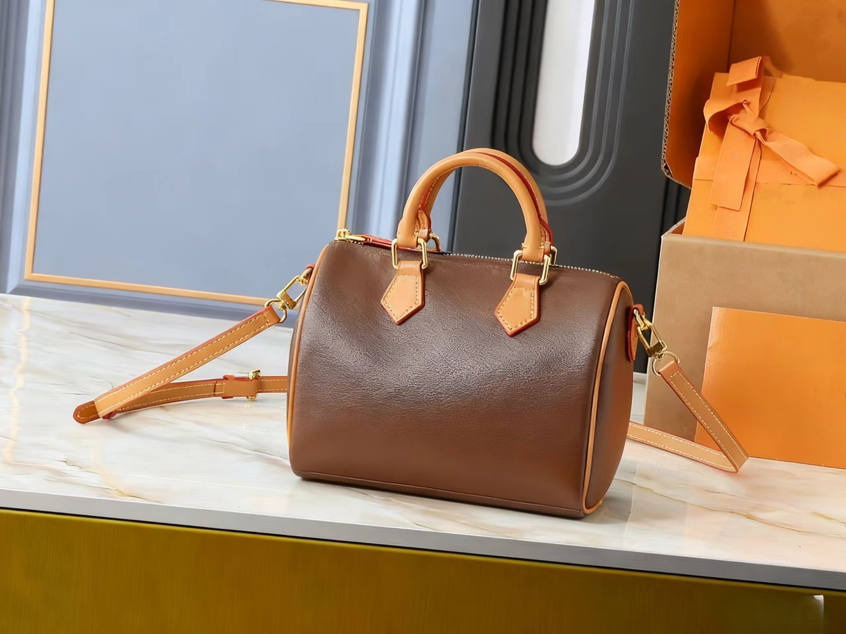 2025 New Designer Fashion Handbag High Quality Simple and Elegant Women's Fashion Handbag Mini Capacity Large multicolored Handbag baihaizi 5A