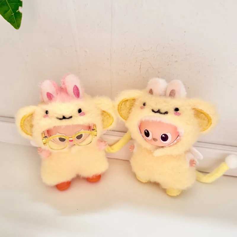 Ropa Labubu kawaii Animal Themed Clothing For Mini Labubu V4 The Monsters Pin Doll Clothes Accessories For Labubu Doll GiftsT251018