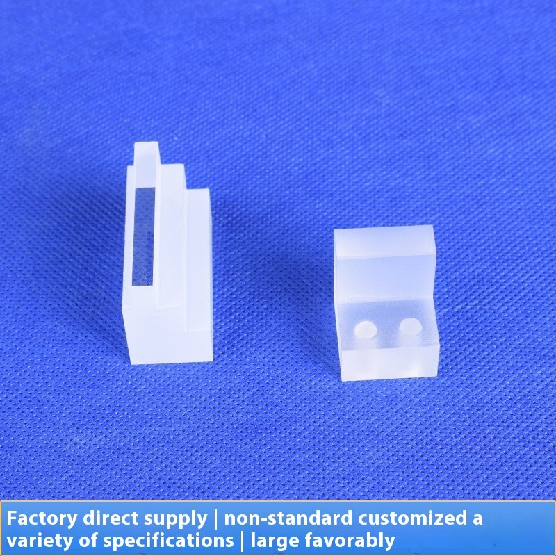 Custom High-temperature Resistant Quartz Sheet Optical Lens Round square Sheet Finishing Punching Slotting Customized Quartz Glass Rod Transparent Gro