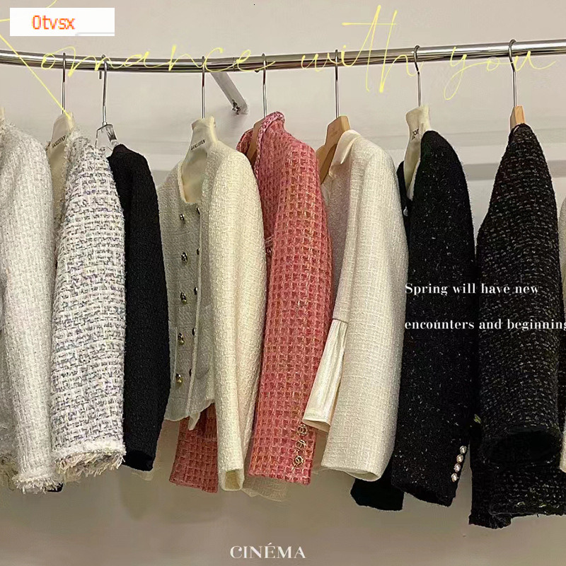 2025 Autumn/Winter New Top Designer design Jacket Autumn/Winter Luxury Cashmere Open Knitted Woolen Sweater Short Coat High end Brand Women's Coa