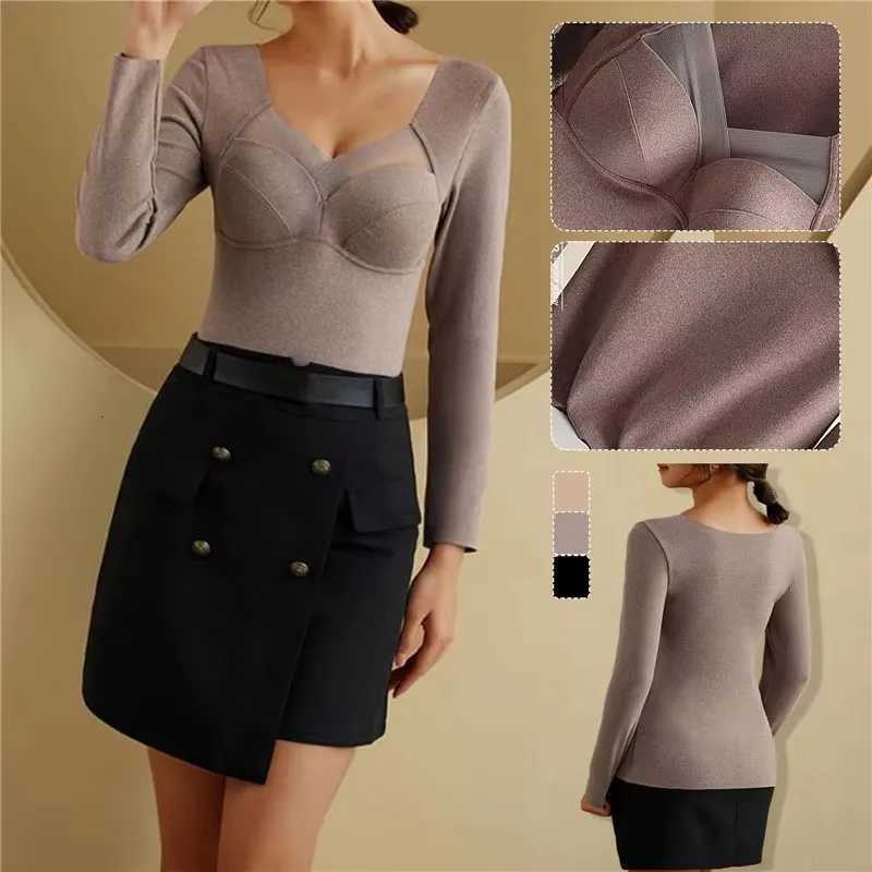New Womens Thermal Underwear Plus Size Vest Thermo Lingerie Winter Clothing Warm Crop Tops Female Tank Top Undershirt Intimate T251018