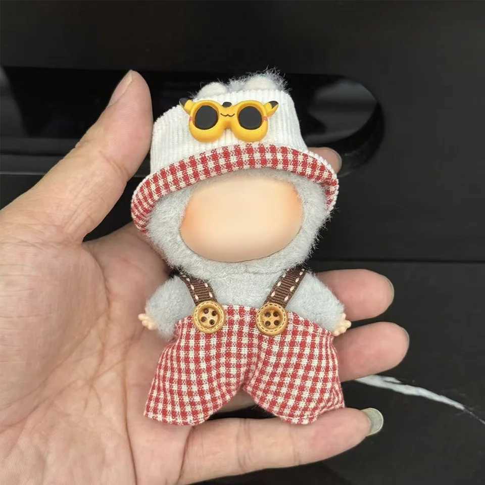 For Labubu 40 Clothes Mini Love Doll Clothing Accessories Outfit Overalls Design Doll Costumes Keychain Pendant DecorationT251018