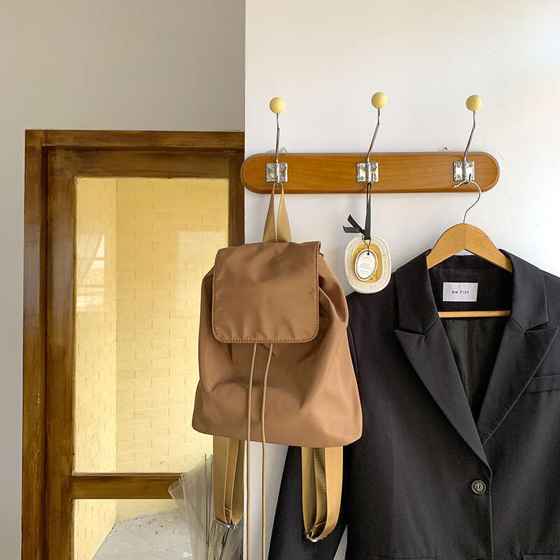 Large Capacity Nylon Versatile Daily Commute School Bag Lightweight Autumn New Simple Student Backpack B5