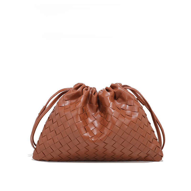 Free shipping designer bags Drawstring Woven Single Shoulder Underarm Trash Commuting Casual Versatile Handheld Pleated Cloud Bag