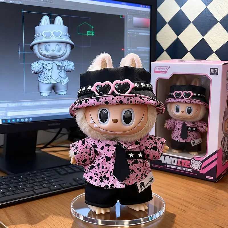 GD Clothes for Labubu Brand Fashion Clothes Set 17cm for 1st 2nd 3rd Gen Dolls Premium Collectible Toy Outfit Ready StockT251018