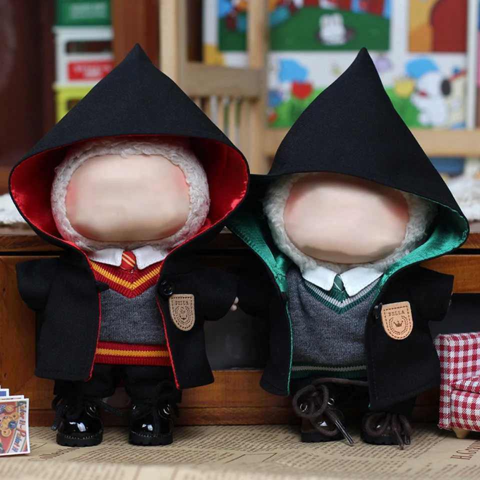 Plush Doll Clothes Designer Magician Costume Set Toy DIY Dress Up for Labubu Only Clothes Pants And Skirts Luxury ClothingT251018