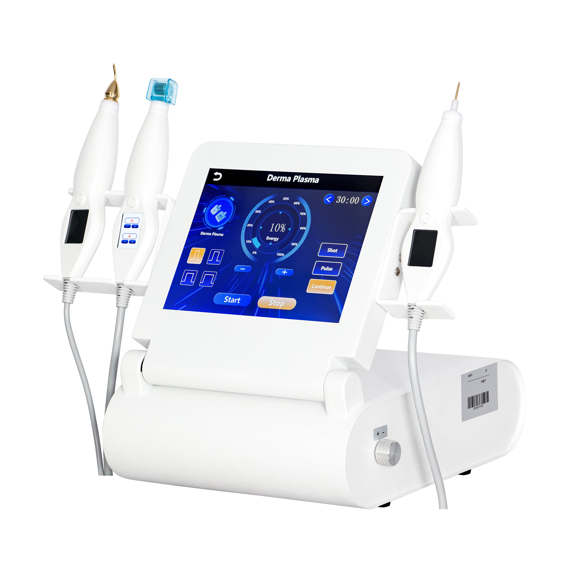 6 in1 Cold Plasma Fibroblast Wrinkles Dark Spots Removal Face Lift Hyper Plasma Jet Tech Portable Device