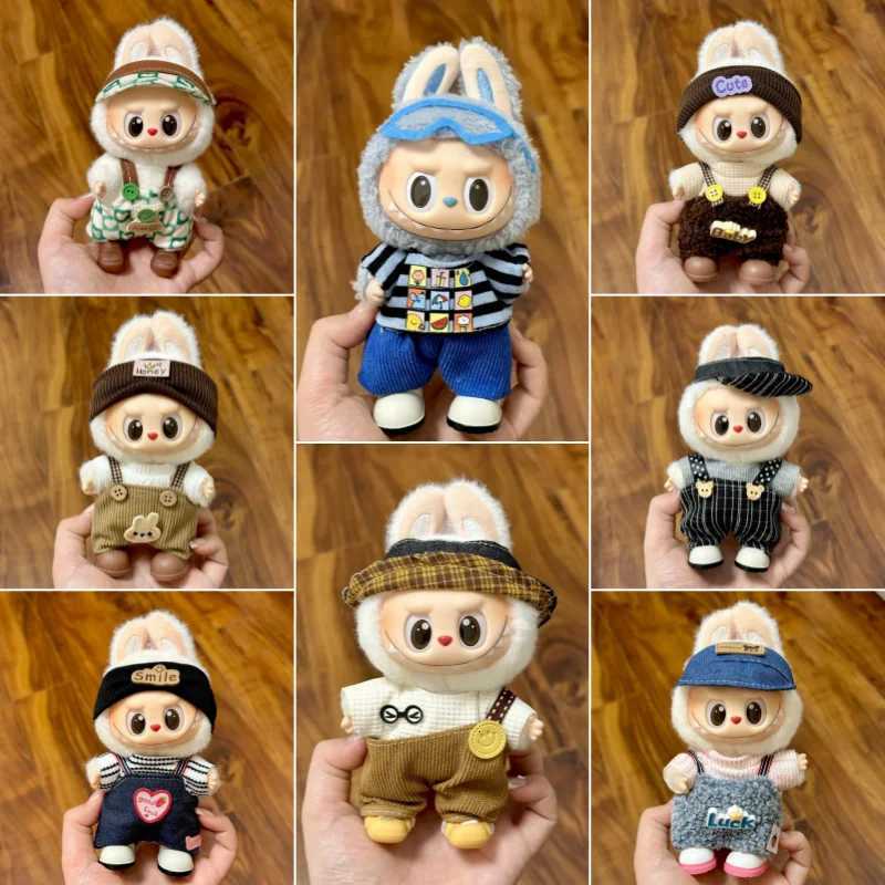 For1517cm Ropa labubu clothes outfit skirt set cute dress up toy for labubu clothes Accessories no dollT251018