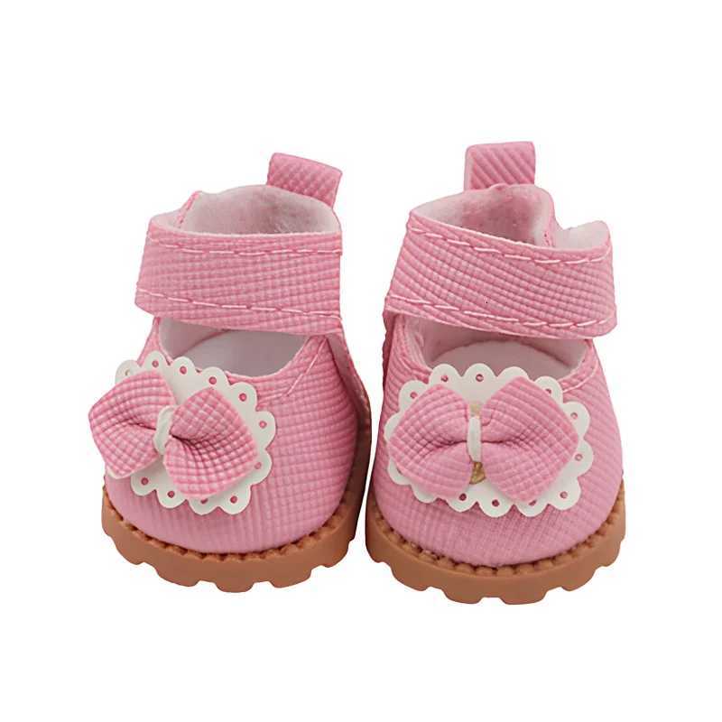 3Pcs Doll Clothes Bow Hair AccessorySkirtPrincess Shoes Cute Pretty Dresses For Labubu 17CM Plush Doll SetGirl Toy Gifts DIYT251018