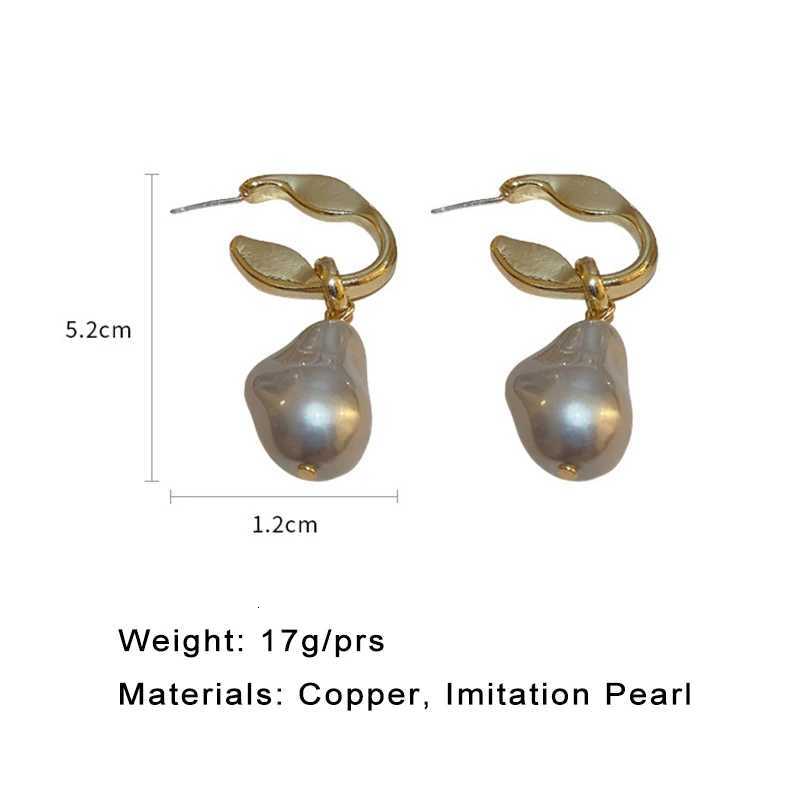 Vintage Imitation Pearl Dangle Post Earrings For Women Metal Fashion Jewelry Elegant Party Accessories Gifts Wholesales C1828 Y251018