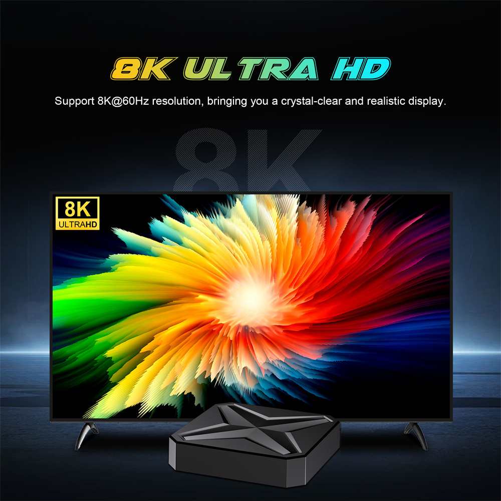 Q1 Mini+ Android 14 Smart RK3518 Tv Box Ultra HD Dual-UI Interface Wifi 6 Support BT 5.0 Media Player Set Top Box