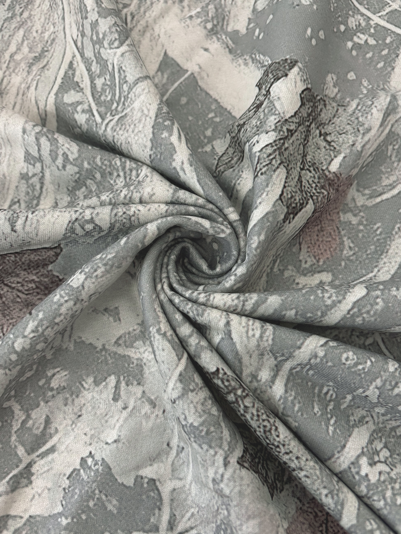 Women's Autumn Winter Leaf Print Hoodie - Casual Fashion Versatile Pullover Sweatshirt-CF55210