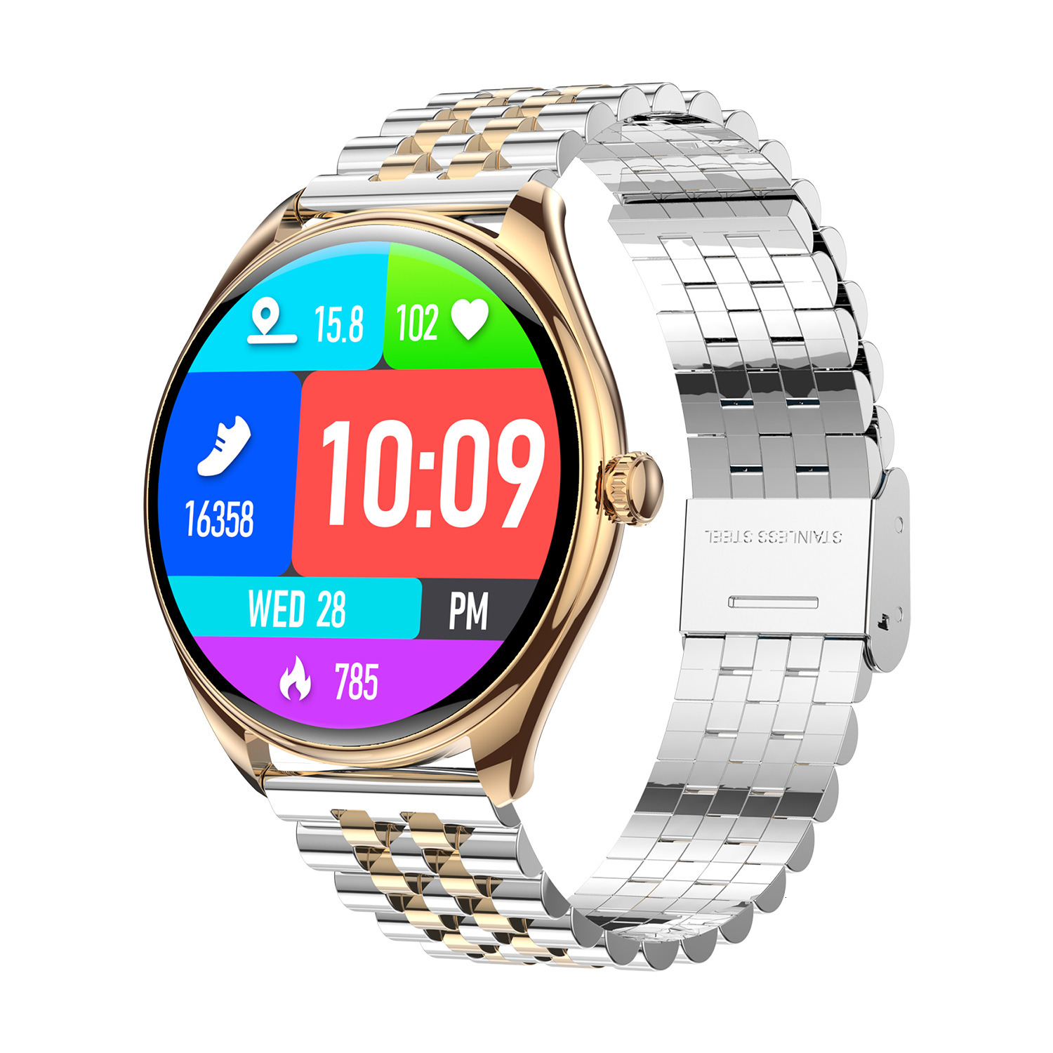 GM55 Smart Phone Watch, Step Counting, Heart Rate, Blood Pressure, Health Monitoring, Outdoor Exercise, Multi functional Hand
