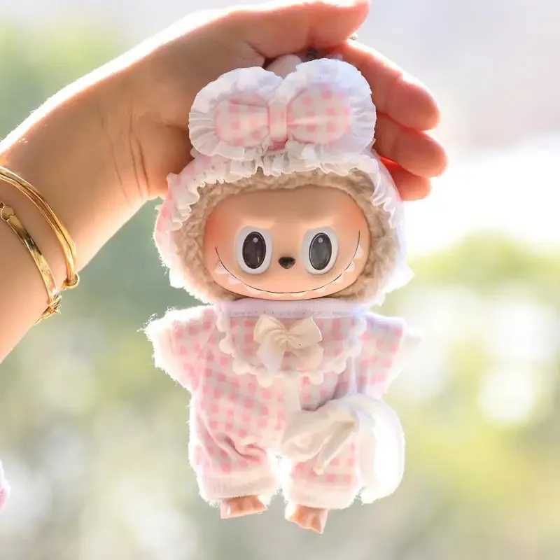 Labubu Popular Outfit Accessories Spring Autumn Pajama Collection Set for 1738cm Labubu Doll Clothing Labubu RopaT251018