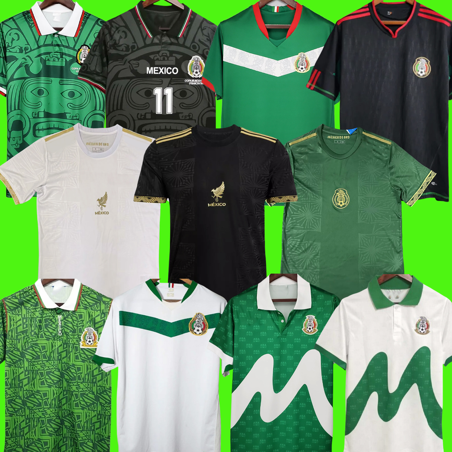 1986 1994 95 1998 Mexico Copa America RAUL CHICHARITO Soccer Jerseys 2025 LOZANO 25 26 H.LOZANO Men Kids Football Shirts Uniforms Fans Player Version GIMENEZ Gold Cup