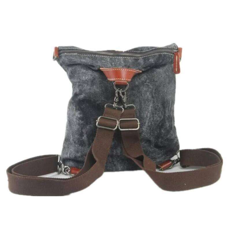 Designer Bags Vintage Canvas Backpacks For Women Denim Travel Bags Girls Fashion Schoolbags Female Casual Rucksacks Ethnic Bag Luxury Bag