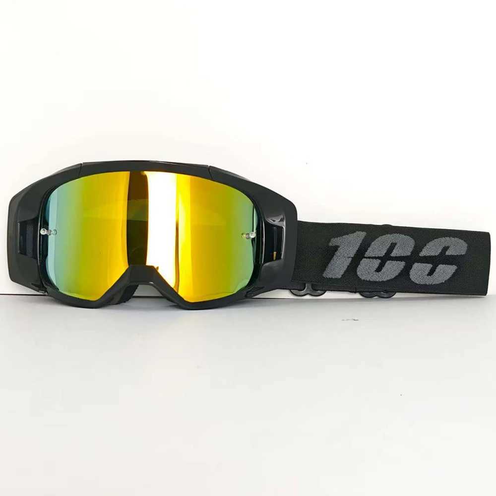 Fashion 100 Motorcycle Glasses Anti Fog Lens Motocross Goggles Bike Man Woman ATV Ski Goggles Moto Outdoor Cycling Sunglasses Y251018