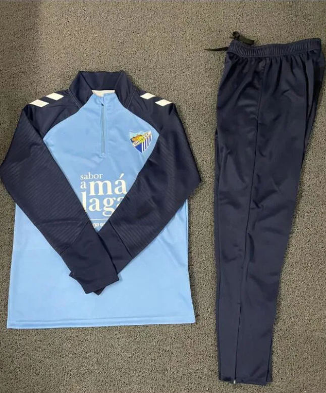 25 26 Malaga adult tracksuit and jacket soccer jerseys 2025 2026 Remake KITS CF JCASTRO ONTIVEROS JUANPI Maillots De Foot Shirt SANTOS ADRIAN football tracksuit