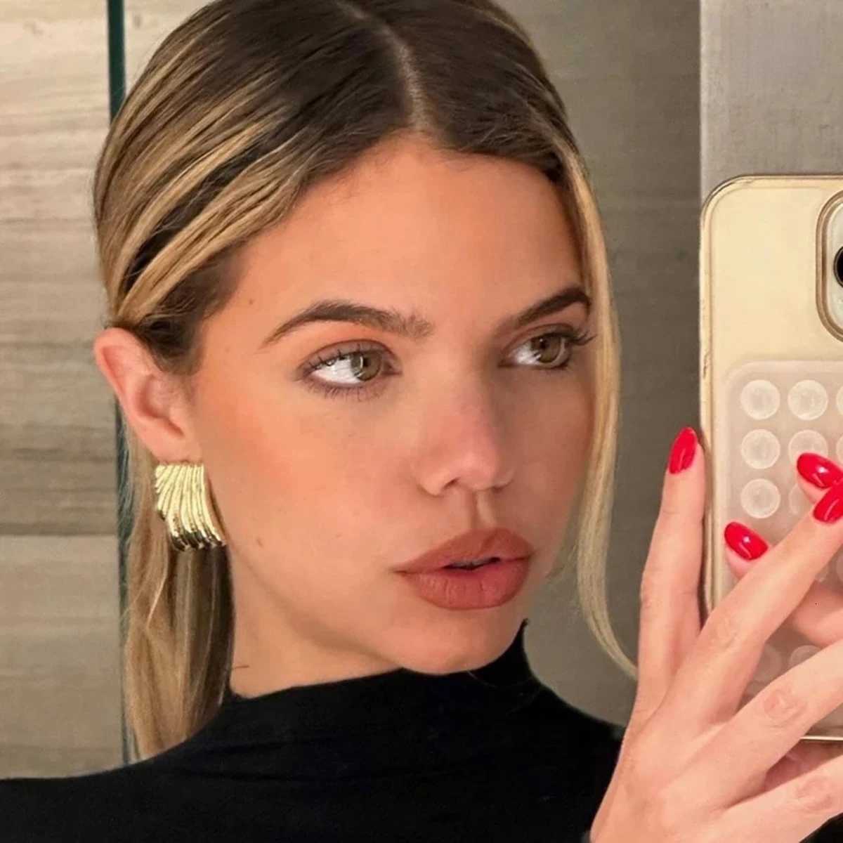 Uworld Statement Stainless Steel Sunnie Earrings Striking Ribbed Handcrafted Rust Proof Popular Versatile Daily Jewelry For Wome Y251018