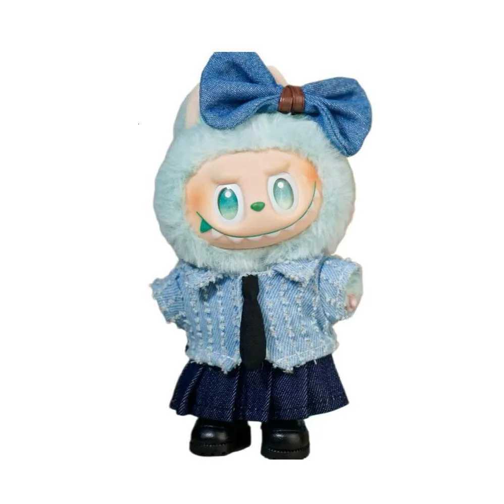 New For Labubu Doll Clothing Set Hat 17cm Sweet Heartbeat Couple Clothes Shoes Doll DIY Accessories Training Sitting Toys GiftsT251018