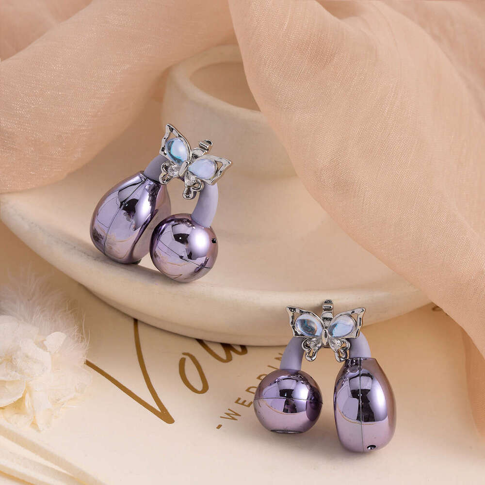 Butterfly Suitable for Huawei Freeclip Ear Clip Accessories Dia Decoration Headphone Buckle Decorative Jewelry