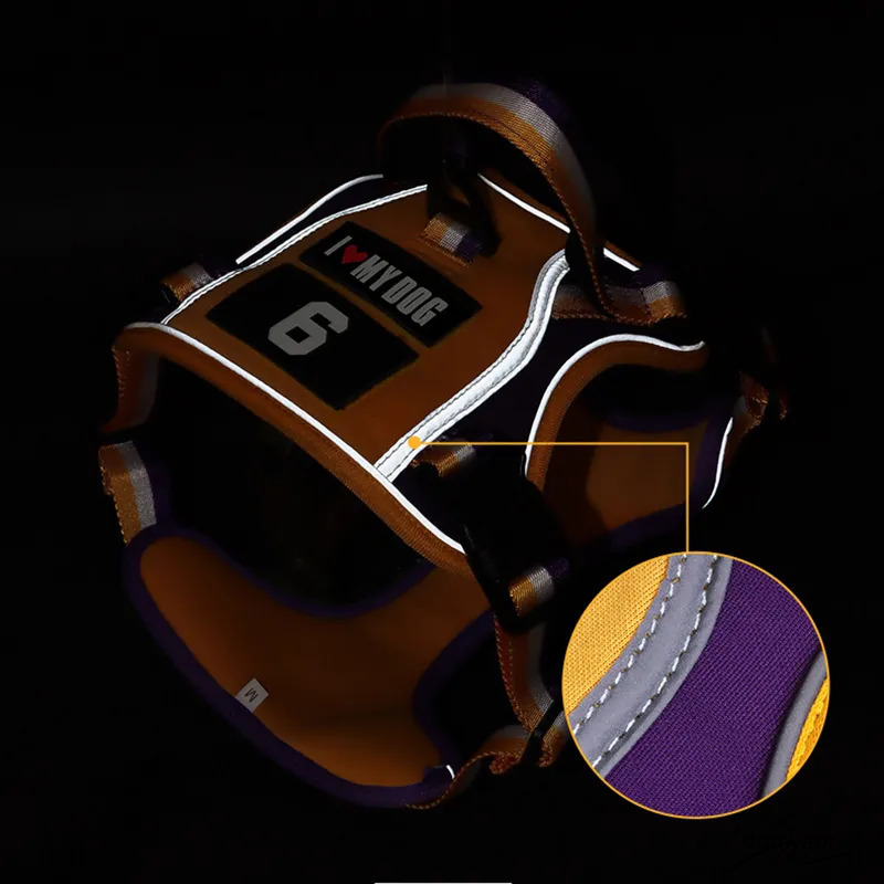 - Adjustable No Pull Dog Harness With A Handle, Reflective Soft Padded Pet ddmyApr Vest For Dogs, Extra Large Size