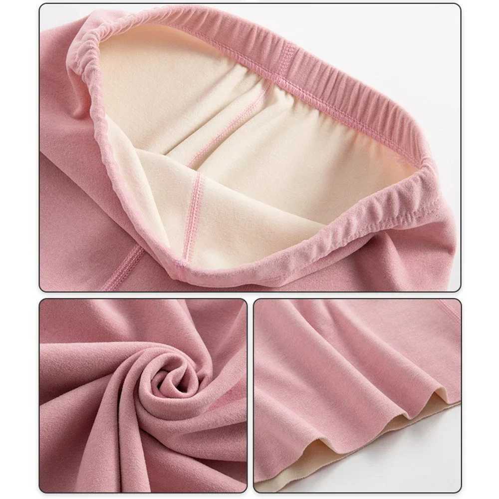 Womens Thermal Underwear Men Doublesided Fleece Seamless Thermos Clothing Warm Lingerie Suit Winter Clothes Women 2 Piece Sets T251018