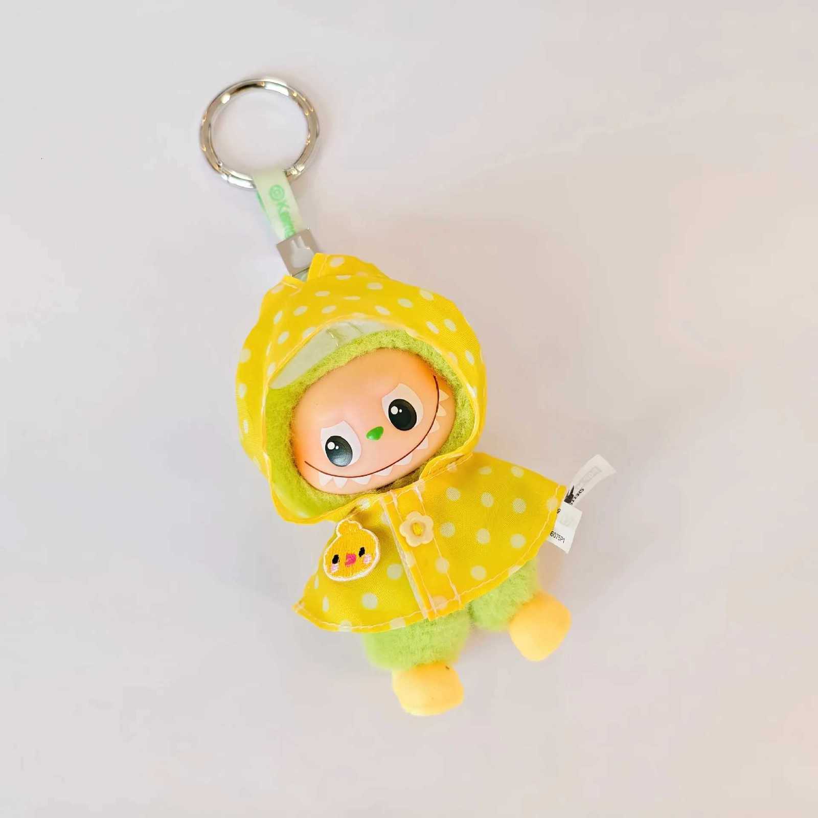 For Labubu 40 Doll Clothes Suitable Wear Mini Clothe Waterproof Raincoat Rain Shoes Set Doll Accessorie Kawaii Design Girl GiftT251018