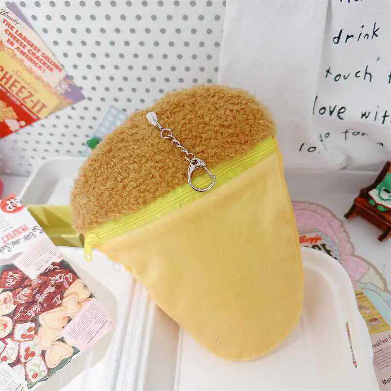 Labubu Clothes For 1517cm Doll Cute Tomato Pizza Hanging Ornament Protective Storage Bag Plush Cotton Idol Doll DIY AccessoriesT251018