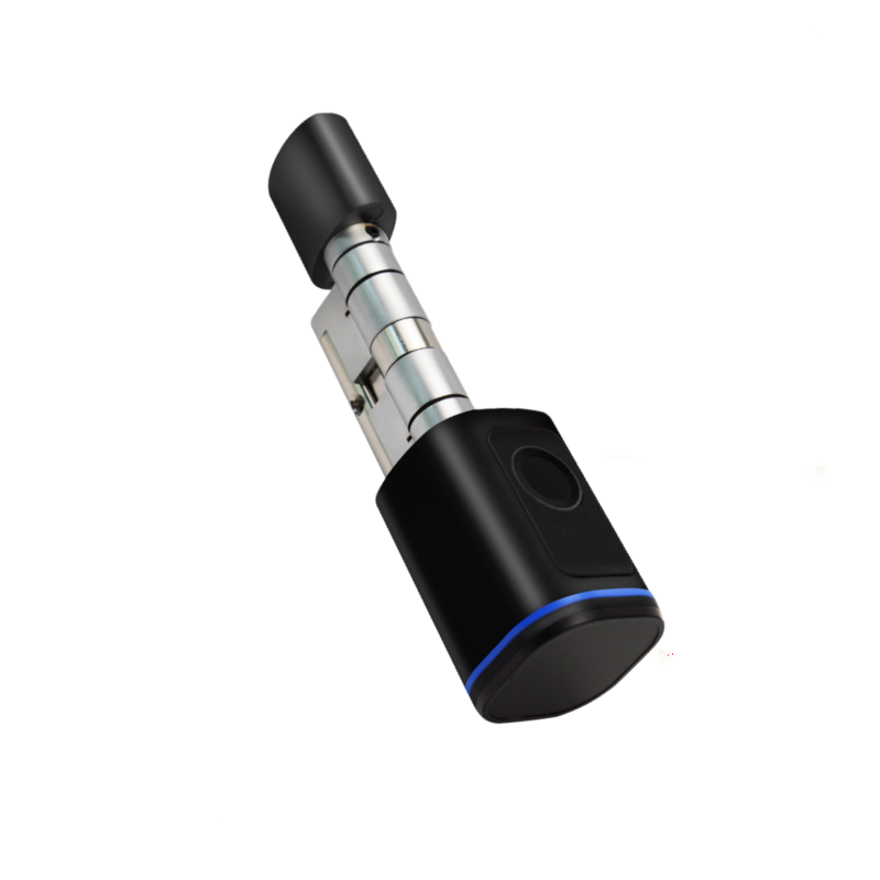 USA STOCK Keyless Cylinder Smart Lock 4 Ways to Unlock Black Silver Easy Replacement and Installation