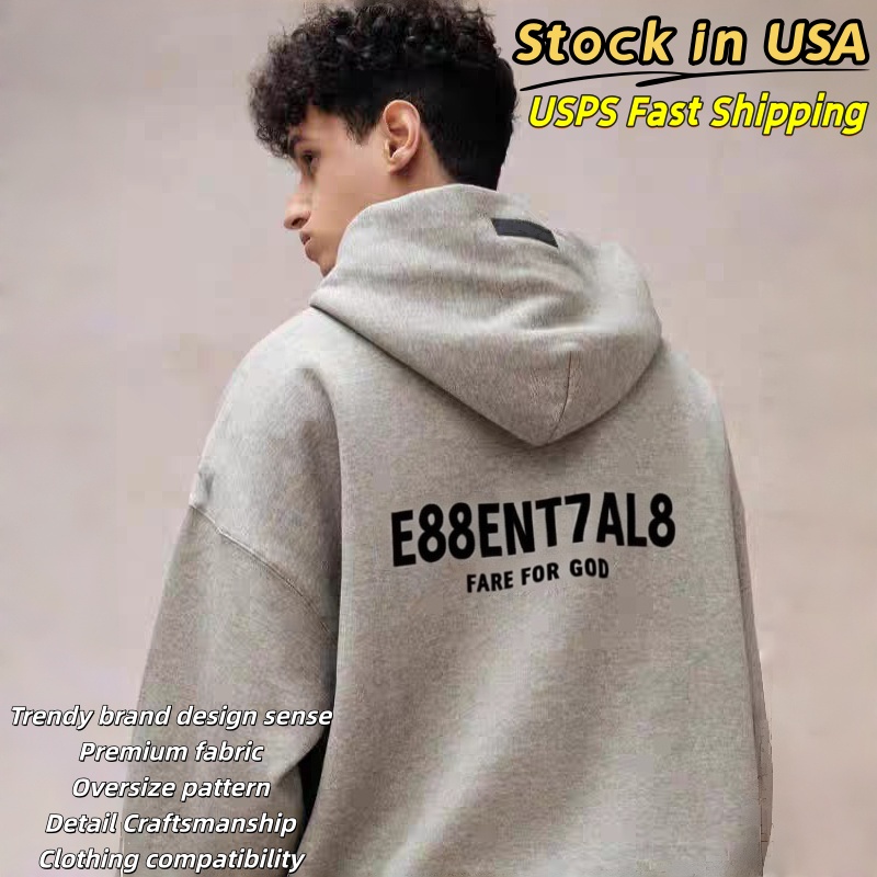 esseential Designer mens hoodies designer classic mens hoodies mens designer hoodie luxury mens and womens hoodie casual loose coat cotton long hoodie DH size S-XL