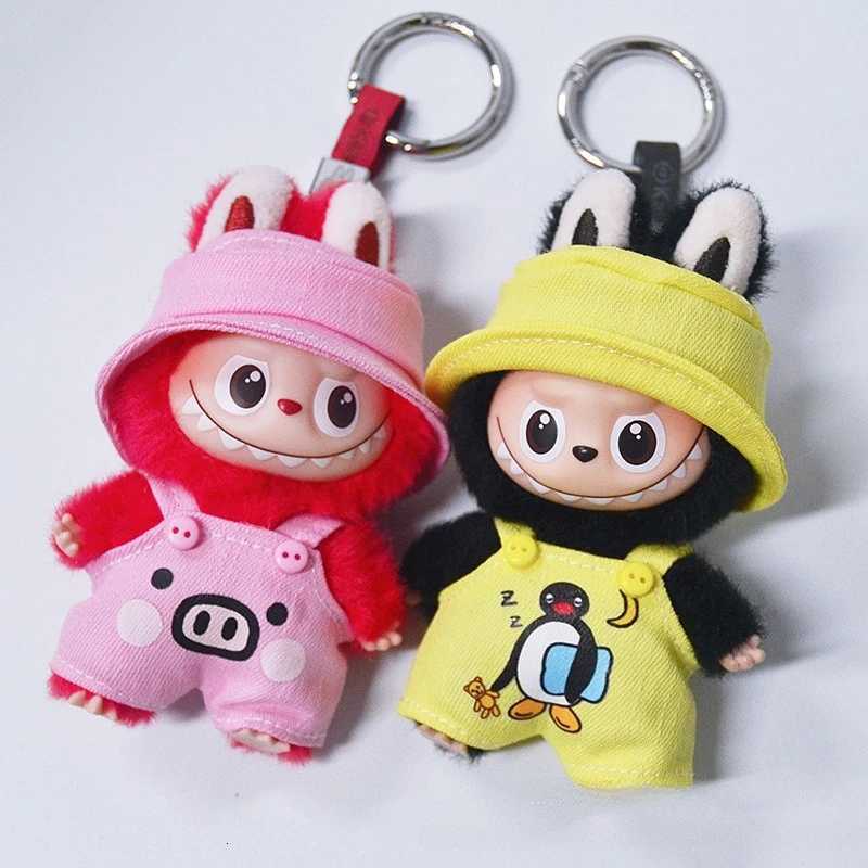 for Labubu V4 Clothing for Labubu 40 The Monsters Pin for Love Series Doll Outfit Fisherman Hat PartsT251018