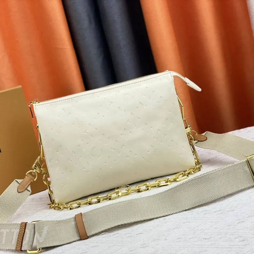 10A Genuine Leather Hot Designer Womens Shoulder Bags Crossbody Gold Chain Totes Handbags Tote Bag Wallets 3 Inside Compartments Backpack