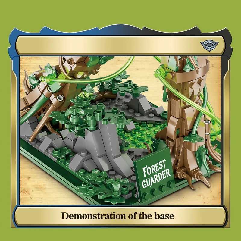 918PCS MOC Movie Expert Rings Dark Lord Building Block Set Magic World Lord Robot Assemble Model Bricks Toys Adult Kids Boy Gift M251018